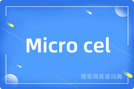Micro cel