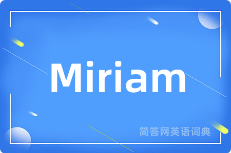 Miriam