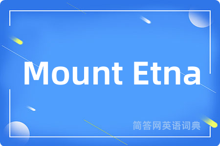 Mount Etna