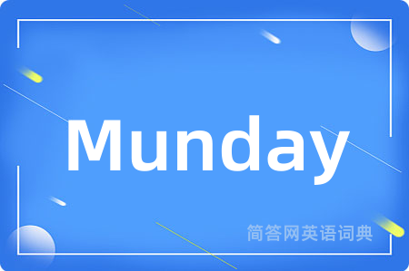 Munday