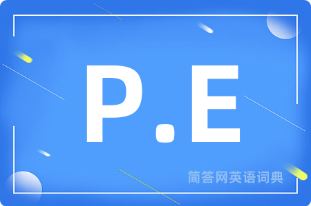 P.E