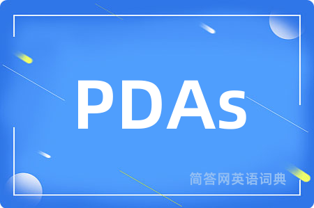 PDAs
