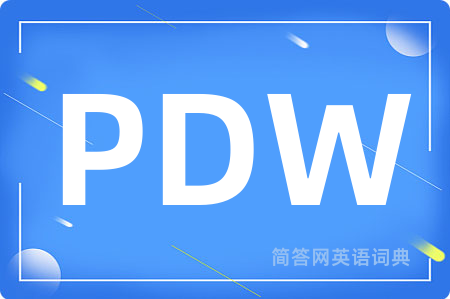 PDW