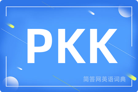 PKK是什么意思,PKK的中文翻译 PKK