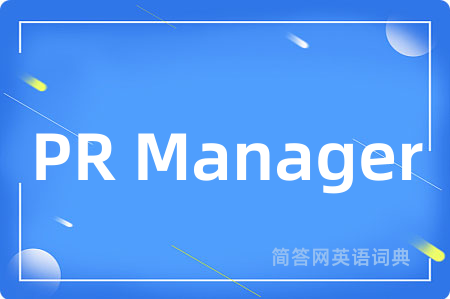 PR Manager