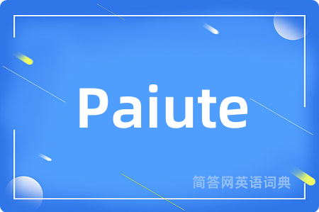 Paiute