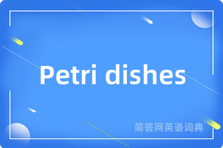 Petri dishes是什么意思,Petri dishes的中文翻译 Petri dishes