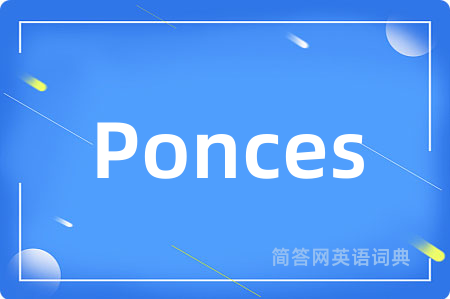 Ponces