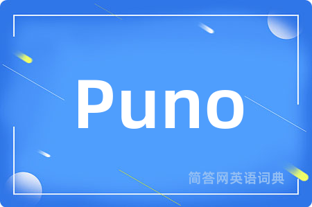 Puno是什么意思,Puno的中文翻译 Puno