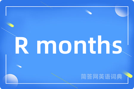 R months