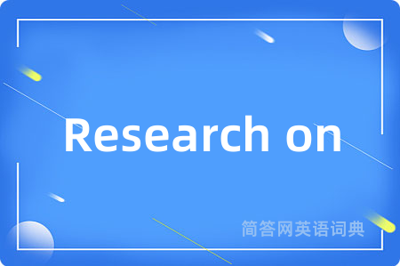 Research on