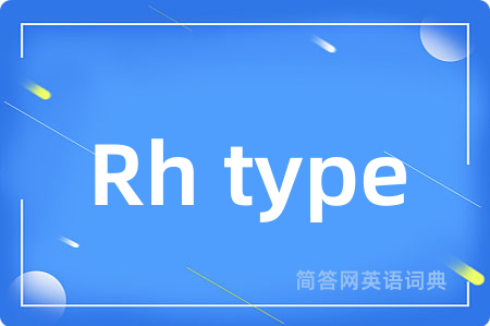 Rh type