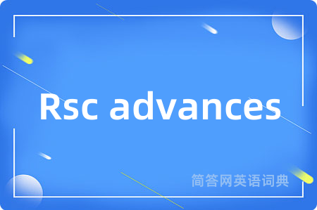 Rsc advances