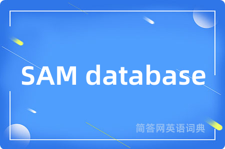 SAM database