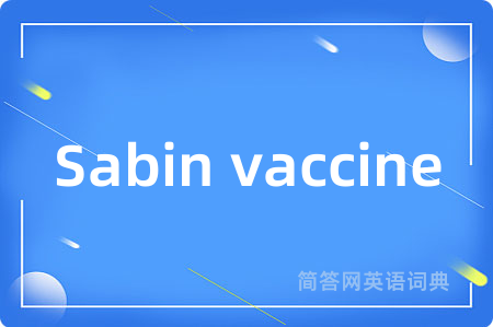 Sabin vaccine
