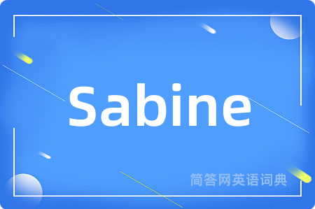 Sabine