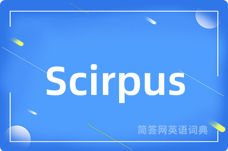 Scirpus
