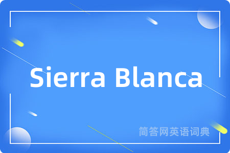 Sierra Blanca