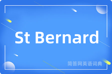 St Bernard