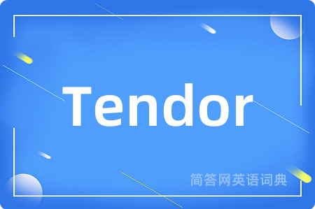 Tendor