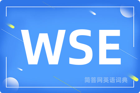 WSE是什么意思,WSE的中文翻译 WSE