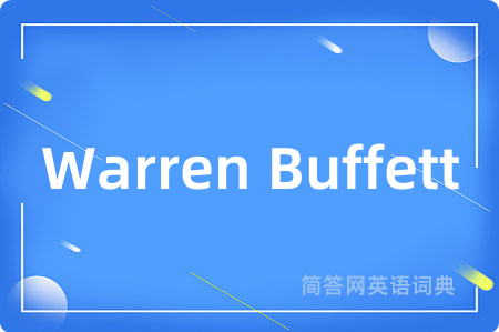 Warren Buffett