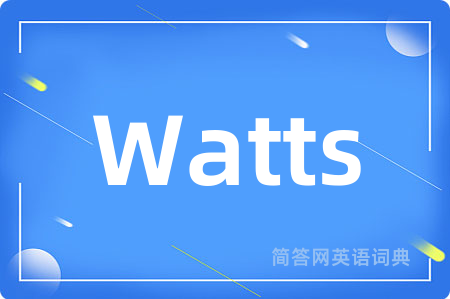 Watts