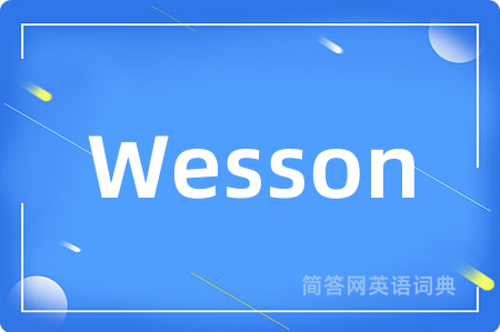 Wesson