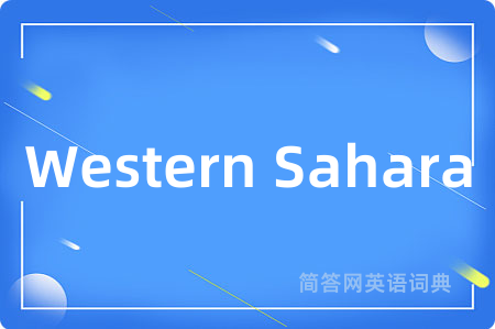 Western Sahara