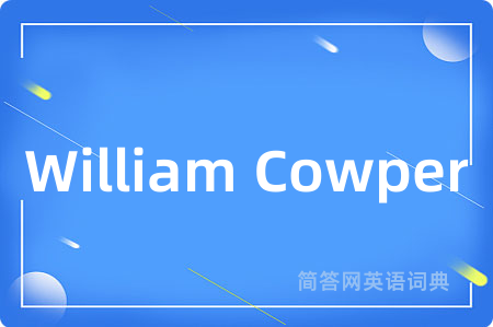 William Cowper