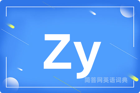 Zy是什么意思,Zy的中文翻译 Zy