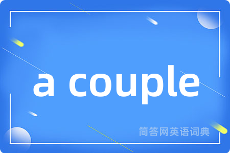 a couple