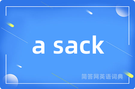 a sack