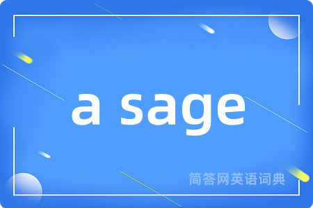 a sage