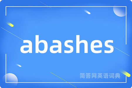 abashes