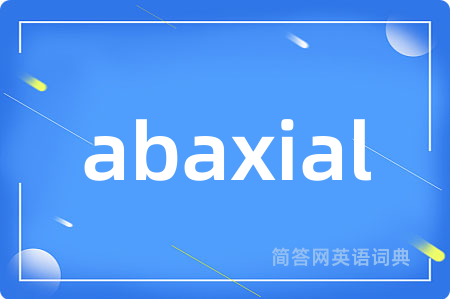 abaxial