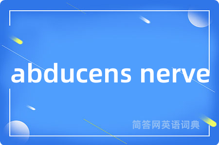 abducens nerve