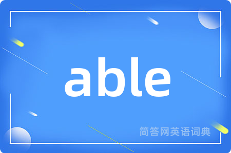 able