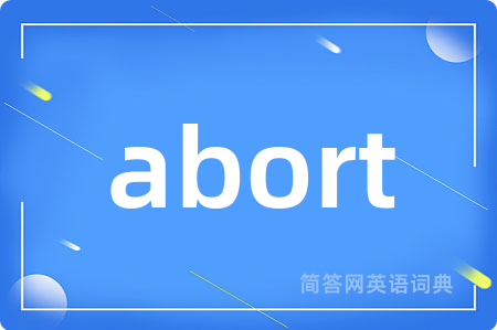 abort