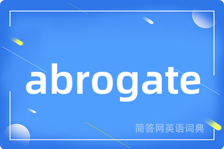 abrogate
