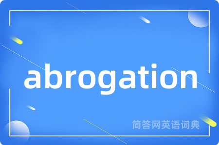 abrogation