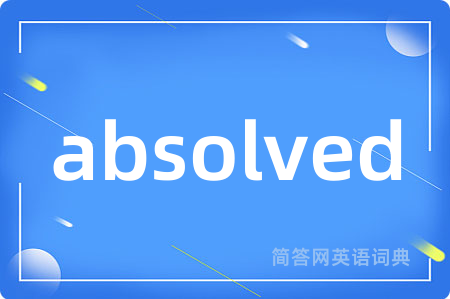 absolved
