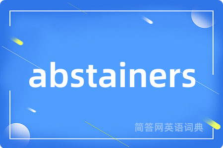 abstainers