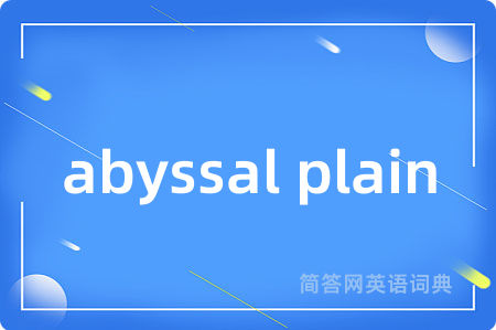 abyssal plain