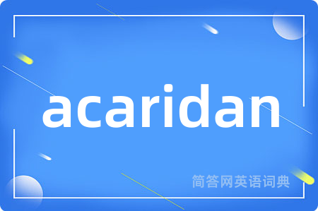 acaridan