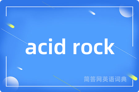 acid rock
