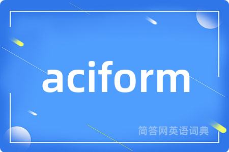 aciform