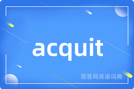 acquit