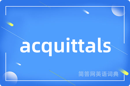 acquittals