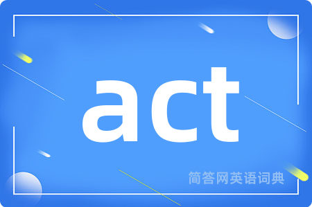 act
